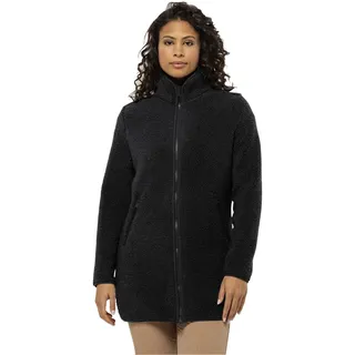 Jack Wolfskin High Curl Coat Jacke - Black - M