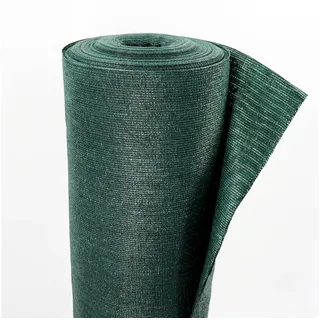 Aquagart 10m Schattiernetz Zaunblende Tennisblende Windschutznetz Sichtschutzzaun 150g 2m