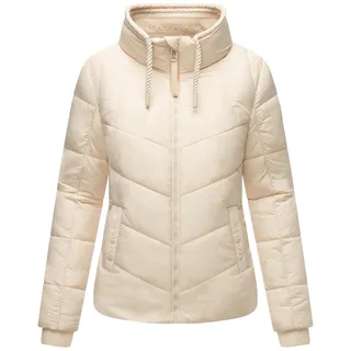 Steppjacke NAVAHOO "Steppjacke Liebesfee 14", Damen, Gr. XXL, beige (cream), Obermaterial: 100% Polyester Pol. recyc..  Obermaterial: Futter: 100% Polyester Pol. recyc.. 100% Polyester Pol. recyc.., Jacken Steppjacke