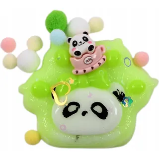 Panda Squishy Antistress Spielzeug Kinder Quetschball Tierfigur Stressabbau Bunt 8cm - Weiß