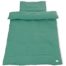 Bild Musselin-Bettwäsche für Kinderbetten, Pastellgrün, 2-TLG., Einheitsgröße, 630001-31