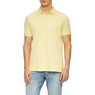 s.Oliver Poloshirt aus Baumwollpiqué - Gelb