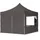 Faltpavillon 3 x 3 m inkl. 4 Seitenteile Dunkelgrau