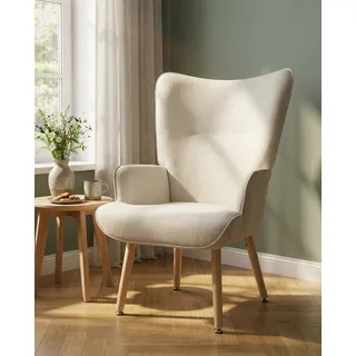 INOSIGN Relaxsessel KEADY Hochlehnsessel 68 x 100 x 73 cm Beige