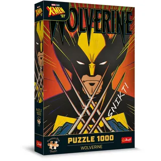 Trefl 10863 Wolverine Premium Plus Quality Marvel: Wolverine-1000 Elemente, Puzzle-Serie mit Lieblingshelden, Ideale Anpassung der Teile, für Erwachsene und Kinder ab 12 Jahren, Mehrfabrig