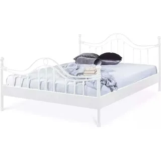 Metallbett Lorena – 180 x 200 cm / weiß