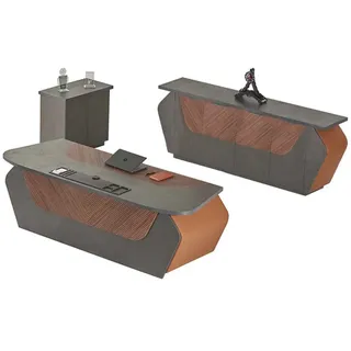 JV moebel Sideboard 90 x 75 x 240 cm braun/grau