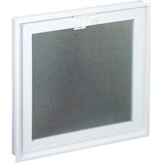 Lüftungsfenster mit Fliegengitter anstatt 4 Glasbausteine 19 cm x 19 x 8 cm