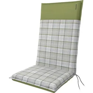 Auflage für Hochlehner Doppler Casa 119 x 48 cm beige/grün