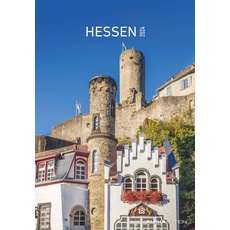 Hessen 2024 - Bild-Kalender 23,7x34 cm - Regional-Kalender - Wandkalender - mit Platz für Notizen - Alpha Edition