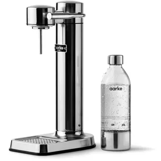 Aarke Carbonator 3, Wassersprudler, steel + PET-Flasche