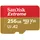 Speicherkarte "microSDXC Extreme« (256 GB Video Speed Class 30 (V30)/UHS Speed Class 3 (U3) ), rot