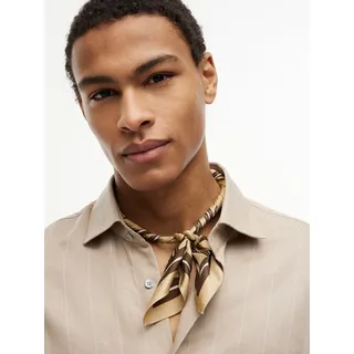 Tommy Hilfiger Halstuch "TH NAUTICAL SILK SCARF", safari canvas
