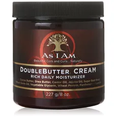 As I Am DoubleButter Cream Rich Daily Moisturizer, 227 g/8 oz.