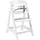 Treppenhochstuhl 'Sit Up Click', mitwachsender Hochstuhl vom Babyhochstuhl bis zum Jugendstuhl, innovativer Klickverschluss, Holz, weiß, 1 Stück (1er Pack)