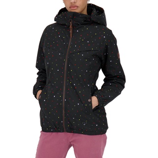 ALIFE and Kickin Black MambaAK B Jacket – Damen Winterjacke Kurz – Warm & Stylisch für Kalte Tage – Perfekt für Herbst & Winter – Bequeme Jacke für den Alltag Moonless S