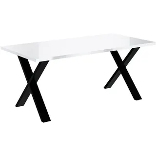 altdecor Esstisch, ideal als Küchentisch oder Wohnzimmertisch, solide Konstruktion aus Möbelplatte,160x90x75 cm Esszimmer, Tische, Esstische