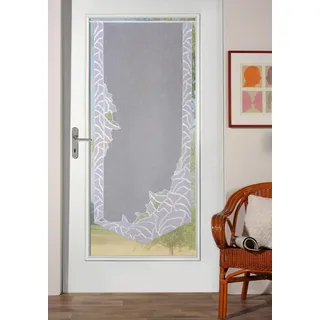 Stickereien Plauen Gardine »Isabell« Multifunktionsband 1 Stk. tlg. HxB: 140x60, mit echter Plauener Spitze Stickerei, weiß