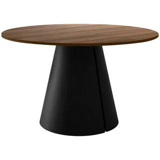 Mirjan24 Calma 100 x 76 x 100 cm Schwarz/Nussbaum