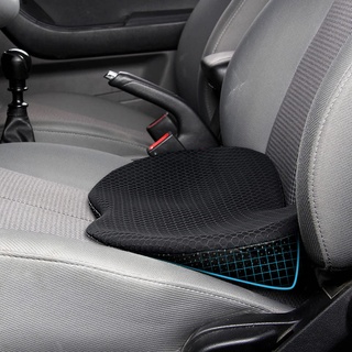 Livtribe Autositzkissen,Ergonomisches Sitzkissen für Auto,Memory Foam Autositzauflage,keilkissen für Autositz,Road Trip Essentials für Fahrer(Schwarz)