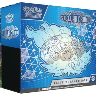 Pokémon 190-85922 Stellar Crown Elite Trainer Box Mehrfarbig