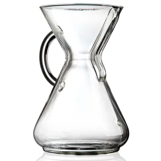 Chemex Kaffee-Karaffe (mit Glasgriff, für bis zu 10 Tassen)