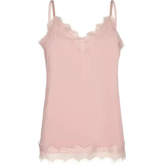 FREEQUENT Spitzentop »FQBICCO-ST« mit Spaghetti-Trägern, rosa