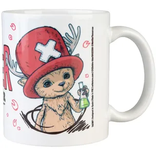 Grupo Erik Tasse Kaffeebecher One Piece Chopper Manga Kaffeetassen - Teetasse Größe 9,5 x 8,5 cm - Fassungsvermögen 350 ml - Offizieller One Piece Tasse Merch Fanartikel