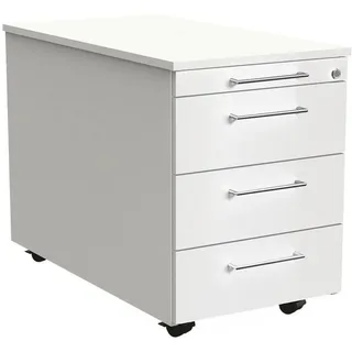 Kerkmann Lago Rollcontainer 42,0 x 80,0 x 58,0 cm Weiß