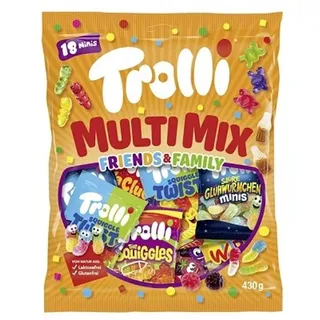 Trolli MULTI MIX Friends & Family Fruchtgummi 430,0 g