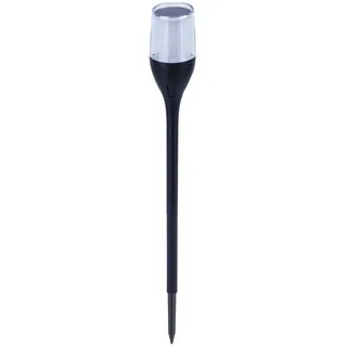 Solar Wegelampe Gartenlampe Gartenbeleuchtung 36 cm schwarz grau inkl Akku lampe