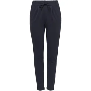 ONLY Damen Onlpoptrash Easy Colour Pant PNT Noos Hose 15115847,Night Sky,M / 34L