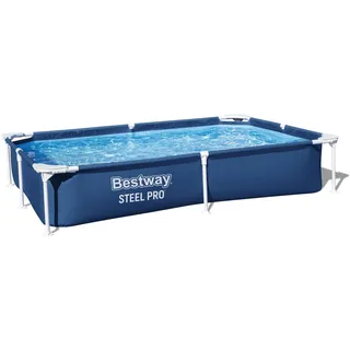 BESTWAY Splash 221 x 150 x 43 cm inkl. Sandfilteranlage und Filterpumpe