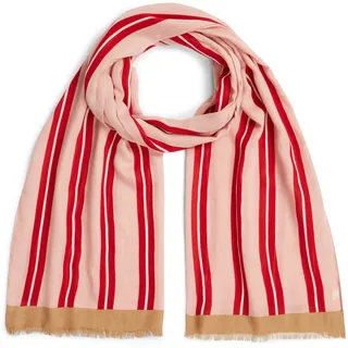 Tommy Hilfiger Modeschal "TH ELEVATED CHIC SCARF", foggy pink stripe