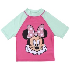 CERDÁ LIFE'S LITTLE MOMENTS Unisex Baby Schwimmshirt für Kinder Minnie Mouse Bad T-Shirt für Mädchen, Rosa, 3 Jahre
