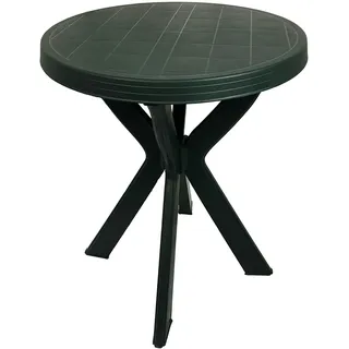Mojawo Gartentisch Balkontisch Bistrotisch Tisch Rund Grün Don Ø70xH72cm
