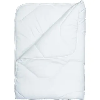 Muller Textil Bettdecke 140 x 220 cm Bettdecke 100% Microfaser - Single - Weiß