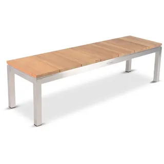 Bank Utah Edelstahl - 166 cm