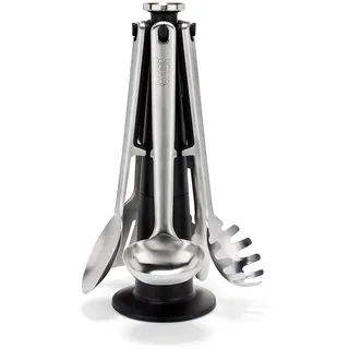 Joseph Joseph Elevate Excel 5-teiliges Küchenhelfer-Set aus Edelstahl
