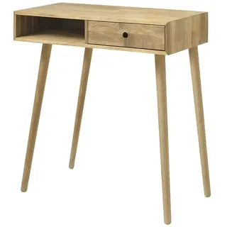 MCA Furniture Agra Konsolentisch 80 x 35 x 80 cm braun