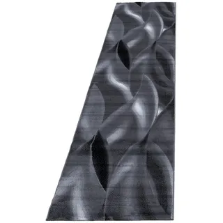 Ayyildiz Webteppich Plus Schwarz ca. 80x300cm