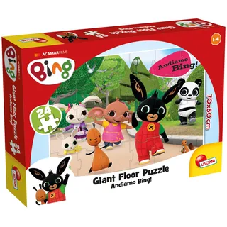 Liscianigiochi 74709 Bing Italy Giochi educativi Baby licenza, Mega Puzzle Vamos, floor