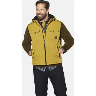 Steppweste JAN VANDERSTORM "Outdoorweste FJORDHEIM", Herren, Gr. 56, grün (oliv), Obermaterial: 55% Polyamid ECONYL PA ECONYL. 45% Polyester COOLMAX PES(Coolmax)., Westen Steppweste