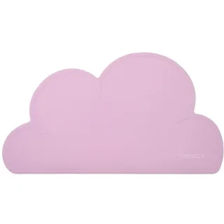Kindsgut Platzdeckchen Silikon-Tischset für Kinder, Wolke, Zartrosa