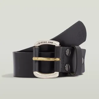 G-Star Gürtel Leder schwarz 90