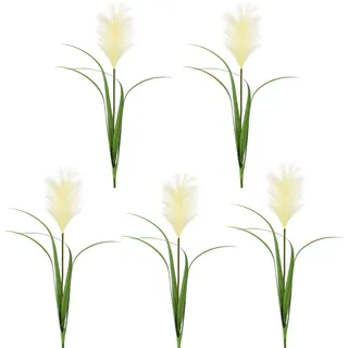 Creativ green Kunstzweig "Pampasgras", creme