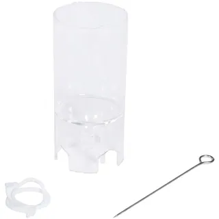 Rayher Kerzengießform Glockenspitze zylindrisch 6,5 cm hoch 4 cm ø