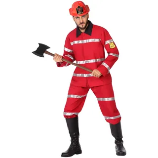 atosa costume fireman XL
