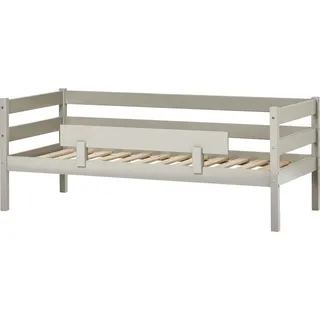 Jugendbett ECO Comfort 70 x 160 cm Kiefer massiv grau
