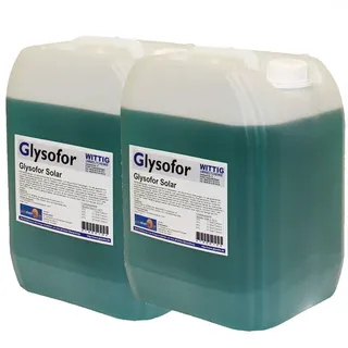 20 Liter Solarflüssigkeit Glysofor Konzentrat bis -32°C Frostschutz, Wärmeträgermedium